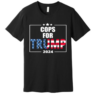 Cops For Trump 2024 Premium T-Shirt