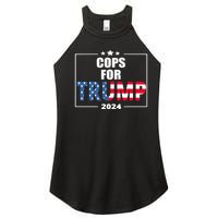 Cops For Trump 2024 Women's Perfect Tri Rocker Tank