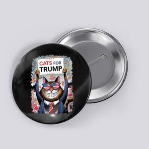 Cats For Trump 2024 Kittens And Ducks For Trump Vance 2024 Premium Button