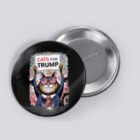 Cats For Trump 2024 Kittens And Ducks For Trump Vance 2024 Premium Button