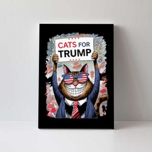 Cats For Trump 2024 Kittens And Ducks For Trump Vance 2024 Premium Canvas