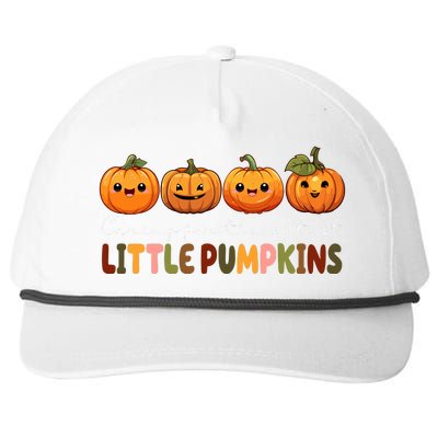 Caring For The Cutest Little Pumpkins Snapback Five-Panel Rope Hat