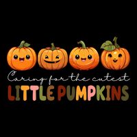 Caring For The Cutest Little Pumpkins Zip Tote Bag