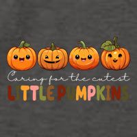 Caring For The Cutest Little Pumpkins Vector Backpack