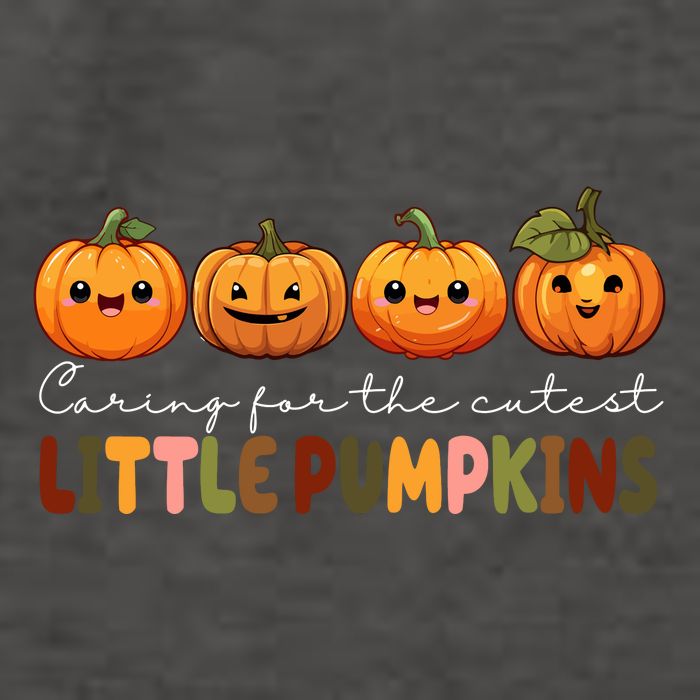 Caring For The Cutest Little Pumpkins Vector Backpack