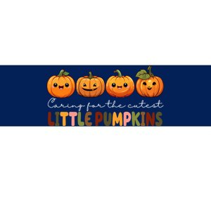 Caring For The Cutest Little Pumpkins Bumper Sticker