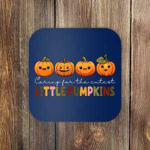 Caring For The Cutest Little Pumpkins Coaster