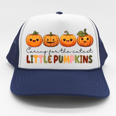 Caring For The Cutest Little Pumpkins Trucker Hat