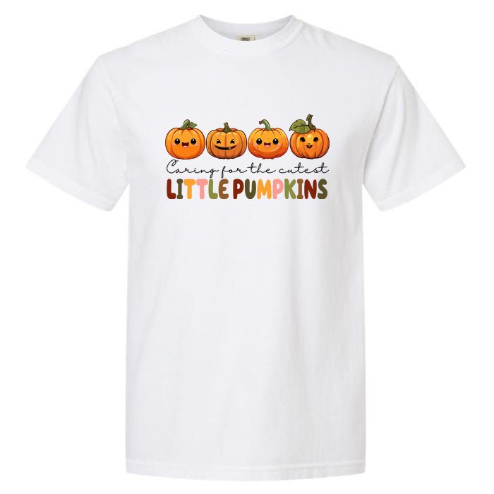 Caring For The Cutest Little Pumpkins Garment-Dyed Heavyweight T-Shirt