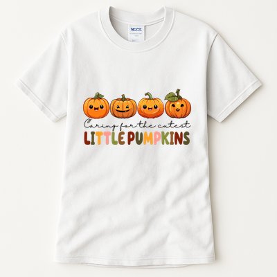 Caring For The Cutest Little Pumpkins Tall T-Shirt