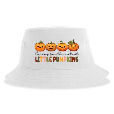 Caring For The Cutest Little Pumpkins Sustainable Bucket Hat