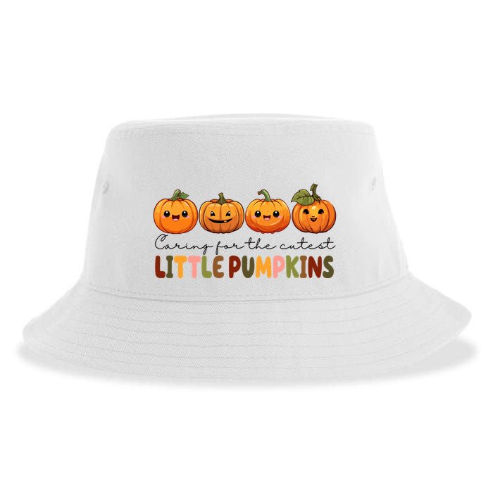 Caring For The Cutest Little Pumpkins Sustainable Bucket Hat