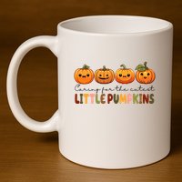 Caring For The Cutest Little Pumpkins 11oz C Handle Ceramic Mug