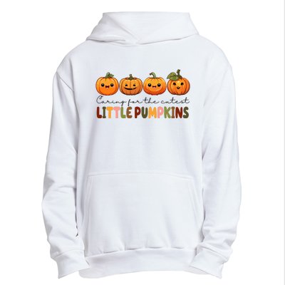 Caring For The Cutest Little Pumpkins Urban Pullover Hoodie