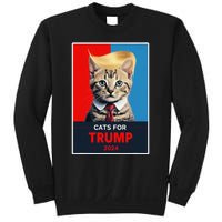 Cats For Trump 2024 Election Gift Sweatshirt