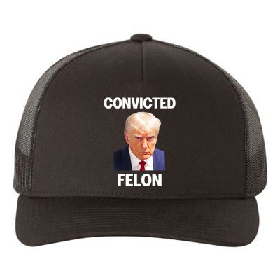 Convicted Felon Trump 2024 Yupoong Adult 5-Panel Trucker Hat