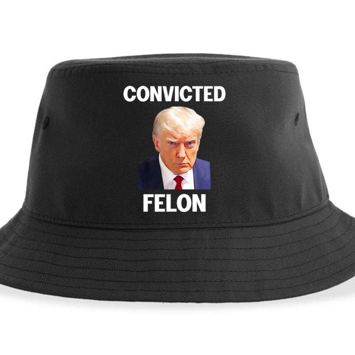 Convicted Felon Trump 2024 Sustainable Bucket Hat