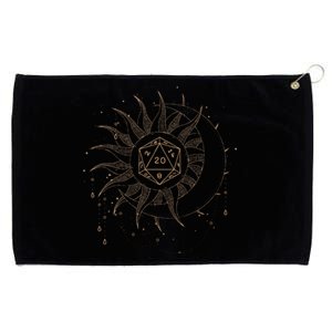 Cool Fantasy Tabletop RPG Gamer Grommeted Golf Towel