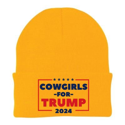 Cowgirls For Trump 2024 Knit Cap Winter Beanie