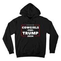 Cowgirls For Trump 2024 Hoodie