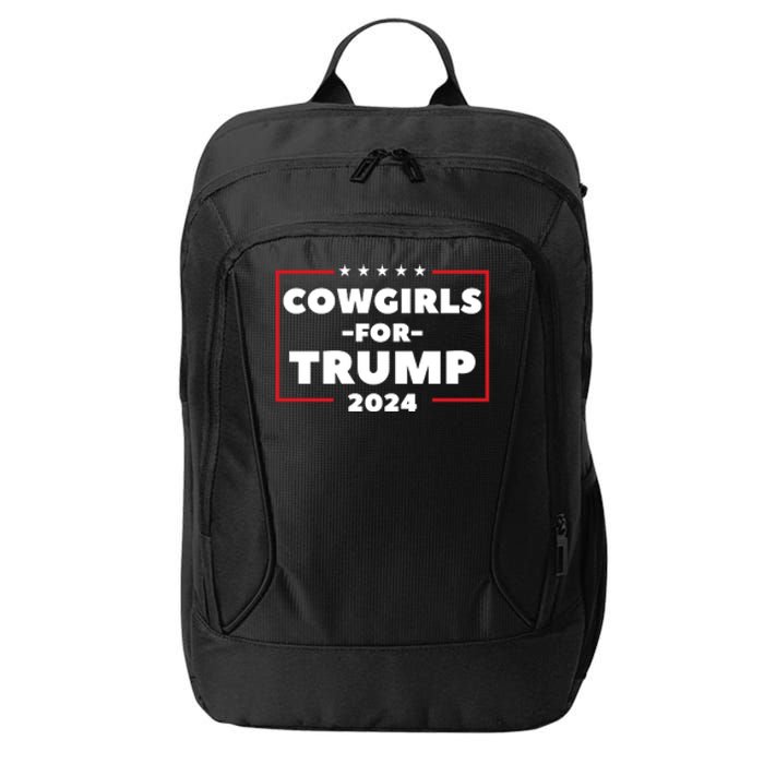 Cowgirls For Trump 2024 City Backpack