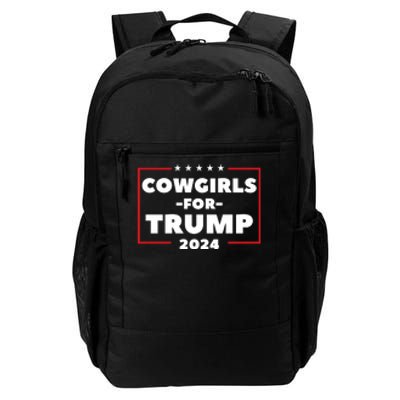 Cowgirls For Trump 2024 Daily Commute Backpack