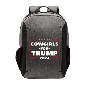 Cowgirls For Trump 2024 Vector Backpack