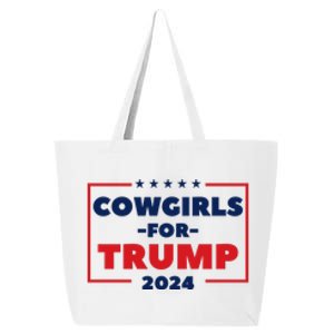 Cowgirls For Trump 2024 25L Jumbo Tote