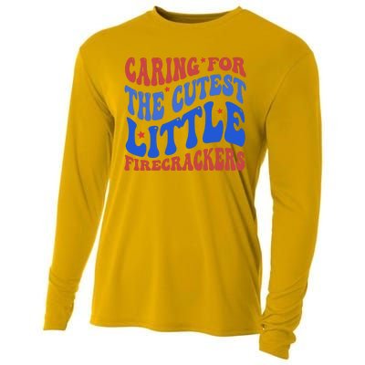 Caring For The Cutest Little Firecrackers 4th Of July Cooling Performance Long Sleeve Crew