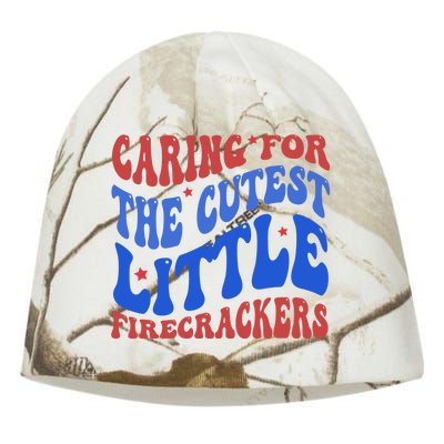 Caring For The Cutest Little Firecrackers 4th Of July Kati - Camo Knit Beanie