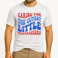 Caring For The Cutest Little Firecrackers 4th Of July Performance Shirt