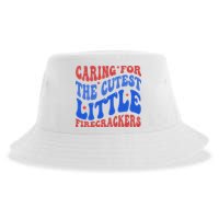 Caring For The Cutest Little Firecrackers 4th Of July Sustainable Bucket Hat