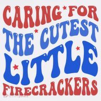 Caring For The Cutest Little Firecrackers 4th Of July Adult Drive Performance Visor