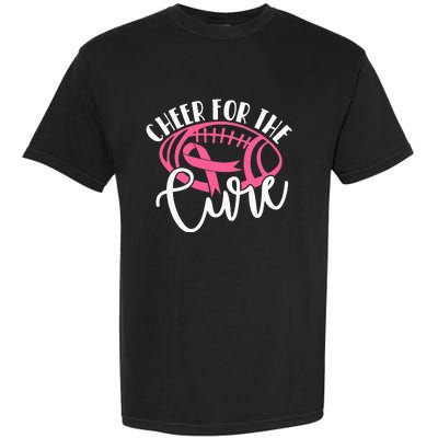 Cheer For The Cure Pink Breast Cancer Awareness  Garment-Dyed Heavyweight T-Shirt