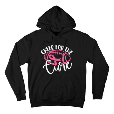 Cheer For The Cure Pink Breast Cancer Awareness  Hoodie