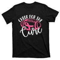 Cheer For The Cure Pink Breast Cancer Awareness  T-Shirt