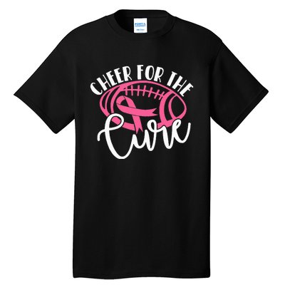 Cheer For The Cure Pink Breast Cancer Awareness  Tall T-Shirt