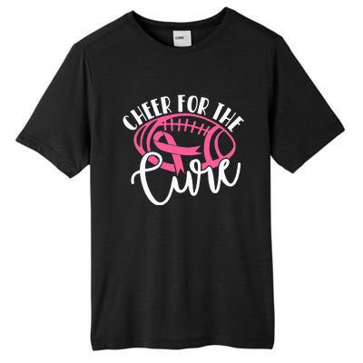 Cheer For The Cure Pink Breast Cancer Awareness  Tall Fusion ChromaSoft Performance T-Shirt