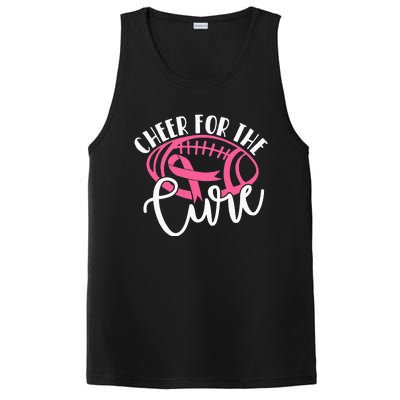 Cheer For The Cure Pink Breast Cancer Awareness  PosiCharge Competitor Tank