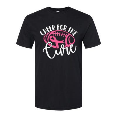 Cheer For The Cure Pink Breast Cancer Awareness  Softstyle CVC T-Shirt