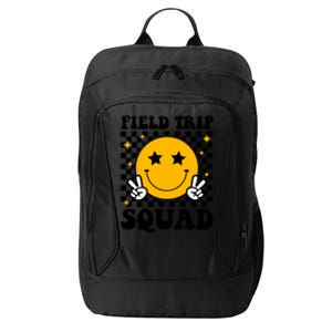 Checkered Field Trip Squad Smiley Face City Backpack