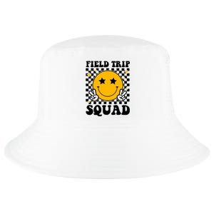 Checkered Field Trip Squad Smiley Face Cool Comfort Performance Bucket Hat