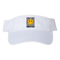 Checkered Field Trip Squad Smiley Face Valucap Bio-Washed Visor