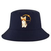 Cool Funny Total Solar Eclipse April 8 2024 Sunglasses Cat Kitten Cool Comfort Performance Bucket Hat