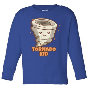 Cute Funny Tornado Kids Active Toddlers Boys Girls Cute Gift Cute Gift Toddler Long Sleeve Shirt