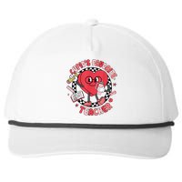 Cupids Favorite Teacher Cute Heart Valentines Day Snapback Five-Panel Rope Hat