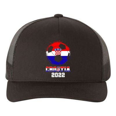 Croatia Football Team - Croatian Flag Football Soccer Fans Yupoong Adult 5-Panel Trucker Hat