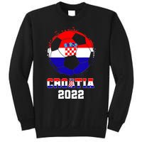 Croatia Football Team - Croatian Flag Football Soccer Fans Sweatshirt