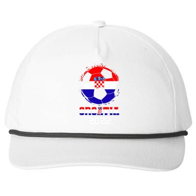 Croatia Football Team - Croatian Flag Football Soccer Fans Snapback Five-Panel Rope Hat