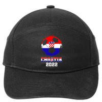 Croatia Football Team - Croatian Flag Football Soccer Fans 7-Panel Snapback Hat